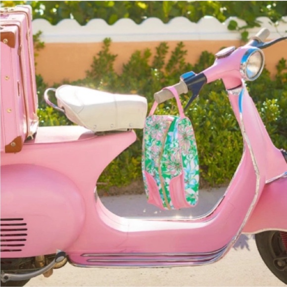 Lilly Pulitzer Shoe Bag, Spearmint Blossom Views - Picture 12 of 14